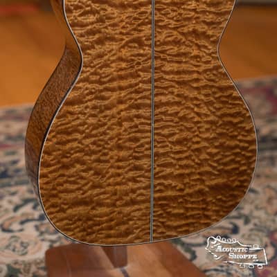 Hinde Adirondack/Quilted Sapele OO 14-Fret Acoustic Guitar #6 image 10