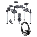 Alesis Surge Mesh Kit Eight-Piece Electronic Drum Kit with Mesh Heads + Headphone