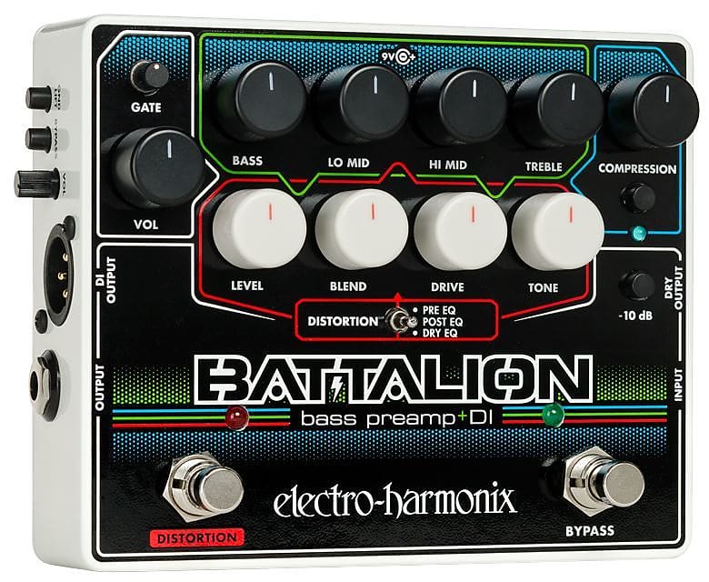 Electro-Harmonix Battalion Bass Preamp & DI pedal | Reverb Canada