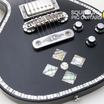 ZEMAITIS UK Custom Shop Superior Series CSSU-101 "Black Diamond + Ebony" (2015) image 7