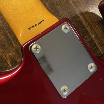 2010 Fender JB-62 LH Jazz Bass Reissue Left-Handed Candy Apple Red MIJ Japan image 12