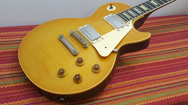 Orville by Gibson Les Paul 59 Rei 1993 Lemon Burst Flamed