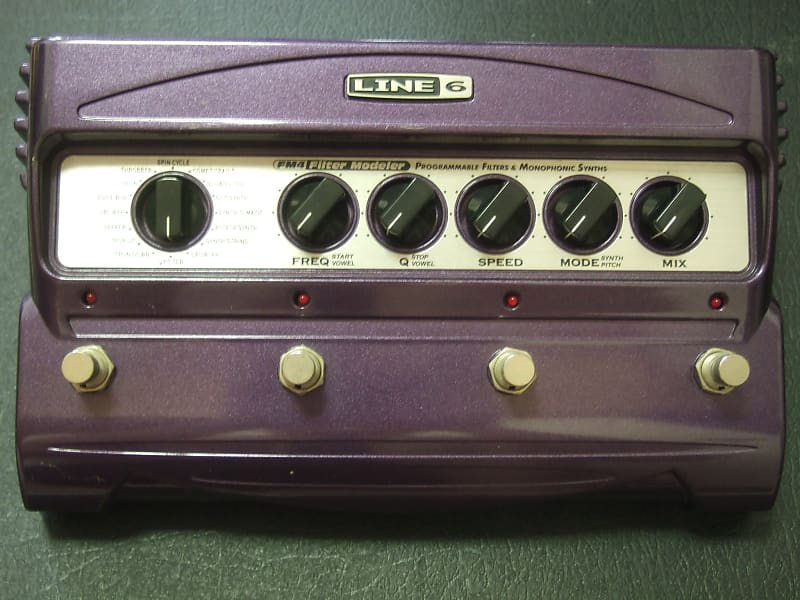 LINE 6 エフェクター fm4 Line6 FM4 Filter Modeler <ラインシックス>｜平野楽器 ロッキン
