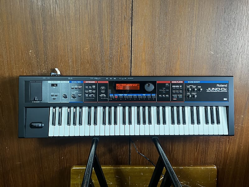 Roland Juno-Di Portable 61-key Mobile Synthesizer w/ bag power supply