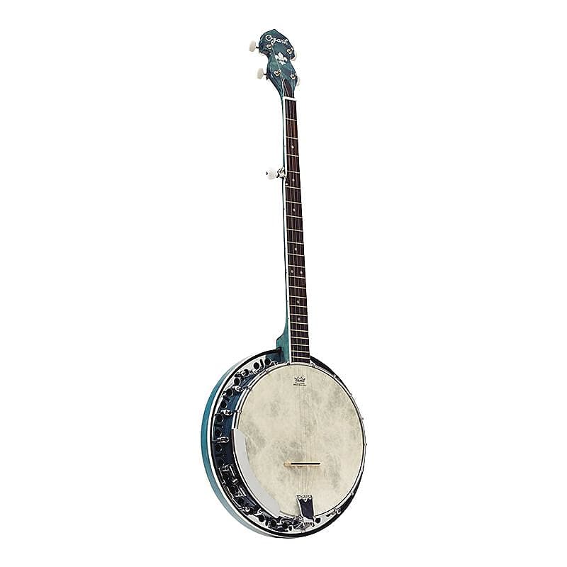 Ozark 5 String Banjo - Blue image 1