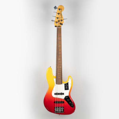 Immagine (Demo) Fender Player Plus Jazz Bass V in Tequila Sunrise (MX21240999) - 2