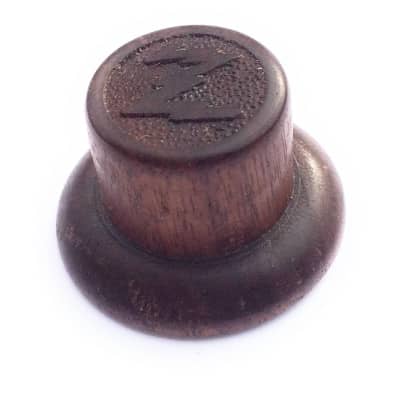 Small Solid Wood Hand Made Zenith Knob - Antique Radio Repair - Small Zenith Knob image 6