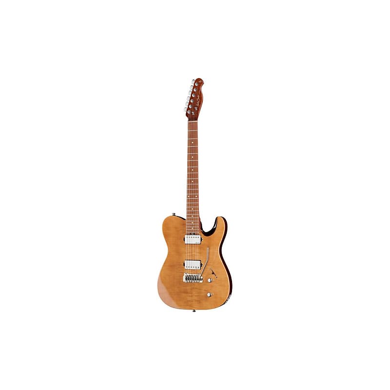 Harley Benton Fusion-T HH Roasted FNT Natural | Reverb