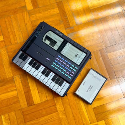Philips PCM-100 (1988) FM Synthesizer and Personal Music Composer! With original data tape and a compatible brand-new power supply! Super rare! image 16