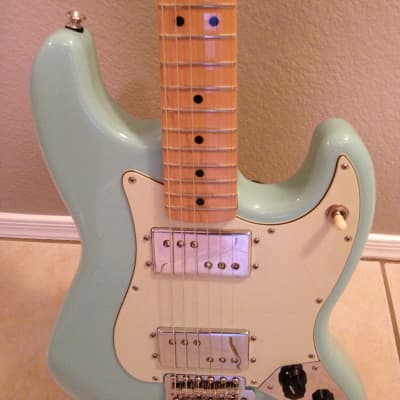 2009 Fender® Sixty-Six R&D Prototype, Daphne Blue image 5
