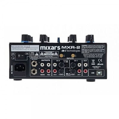 Mixars Mix-MXR-2 MXR-2 - Two Channel Mixer with EFX image 3