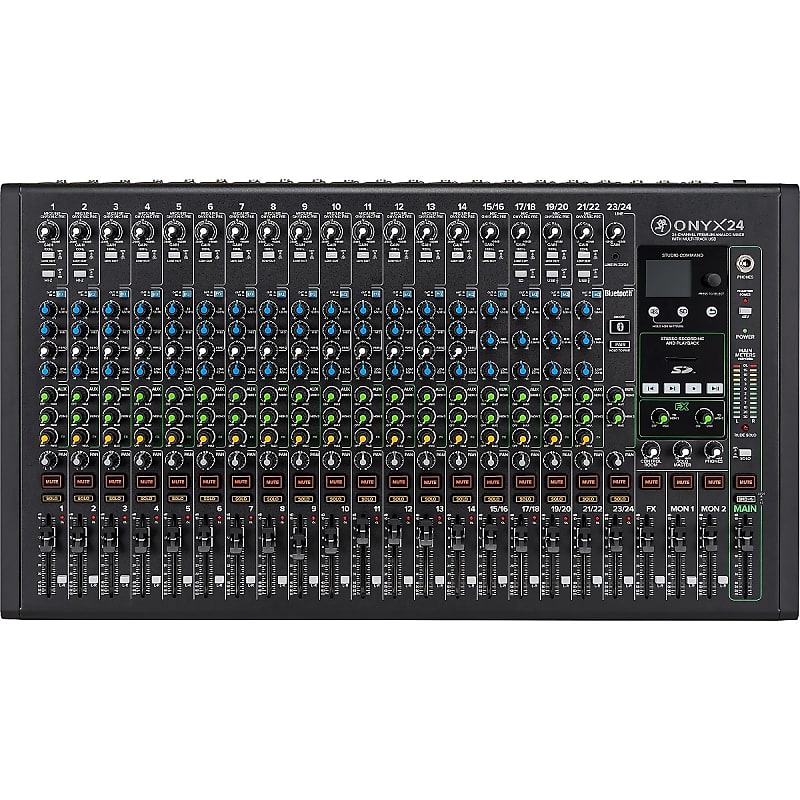 Mackie Onyx24 24-Channel Analog Mixer with Multitrack USB image 1