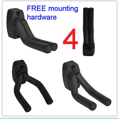 FretRest GH1BK Black Guitar Rest Wall Hanger 2pk Deal Free Shipping Reverb