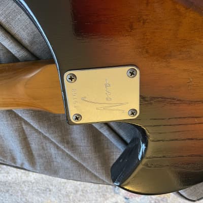 2019 Novo Guitars Serus S 3 Tone Sunburst rare Ash body image 16