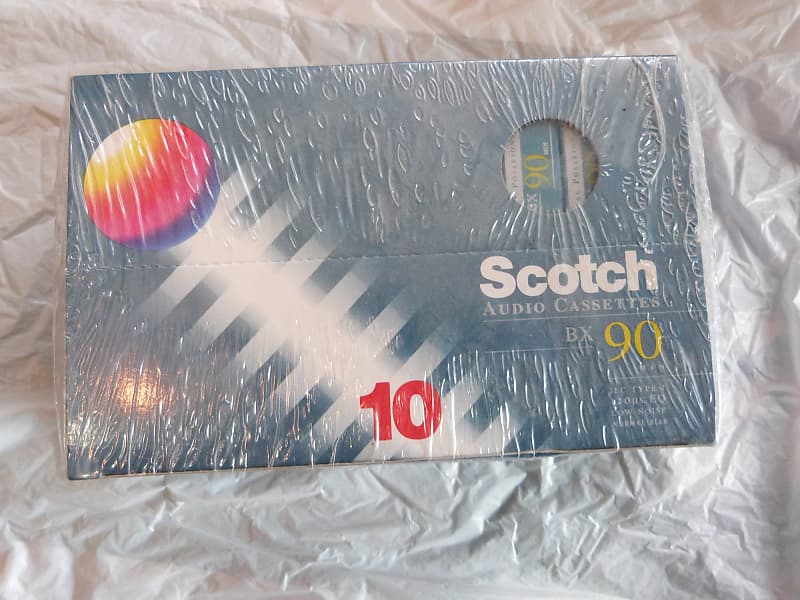 scotch bx 90 cassette tapes lot of 10  			