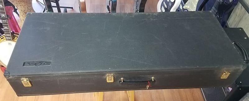Vox guitar case  vintage 1960's black rather large NOS image 1
