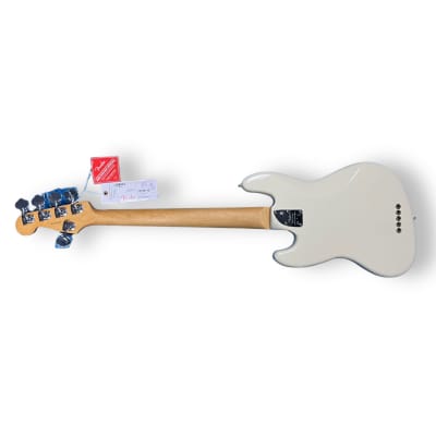 Fender AM Pro II Jazz (5), Olympic White / Rosewood image 9