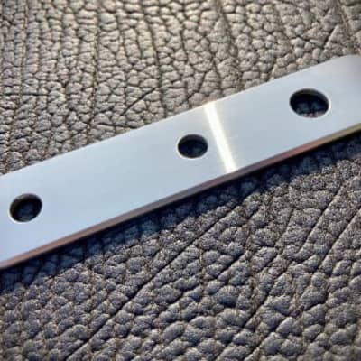 Van Dyke-Harms Telecaster Control Plate, Gibson Switch, Stainless Steel 2023 - Stainless Steel image 1