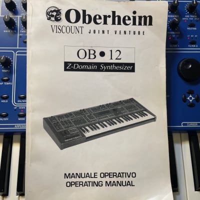 Oberheim OB-12 49-Key 12-Voice Synthesizer 2000 - Line Through Screen image 5