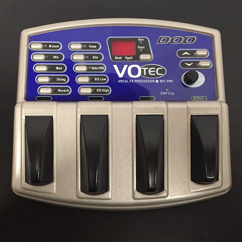 DOD Votec Vocal Processor Mic Pre Reverb