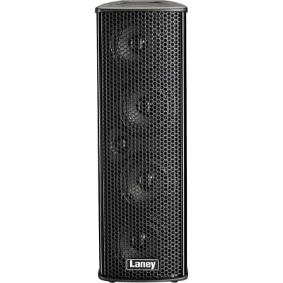 Laney AH4X4 Portable Battery-Powered PA Speaker with Bluetooth Regular  Black image 3