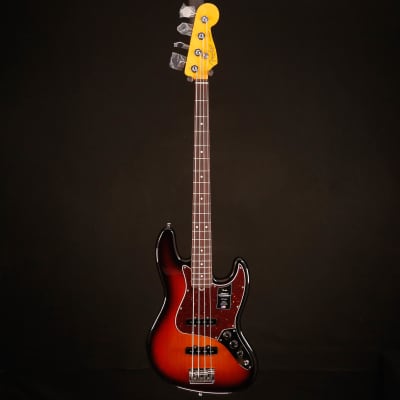 Fender American Professional II Jazz Bass, Rosewood Fb, 3-Color SB image 2
