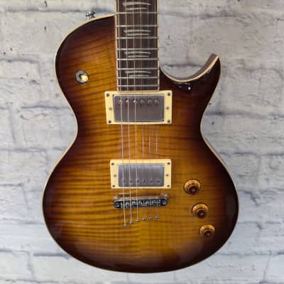 Mitchell MS-450 Amber Burst Electric Guitar image 1