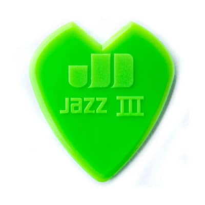 Dunlop Kirk Hammet Sign. Jazz III 1,38 Green Player's Pa Bild 3