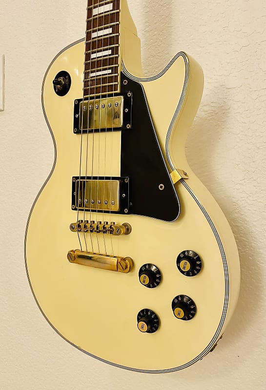 Maison Les Paul Custom - Antique White | Reverb