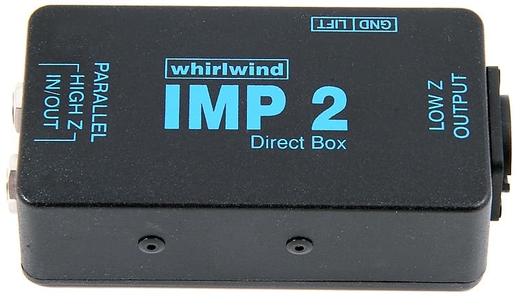 Whirlwind IMP 2 1-channel Passive Instrument Direct Box image 1