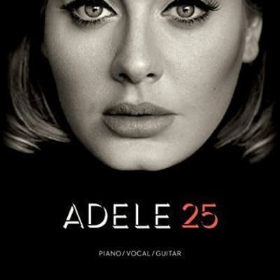 Adele 25 - Piano/Vocal/Guitar Book Sheet Music Songbook image 1