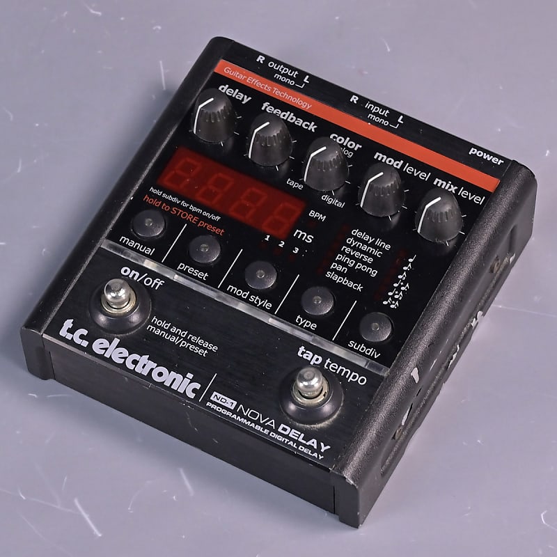 TC ELECTRONIC ND-1 NOVA DELAY Delay (02/19) | Reverb