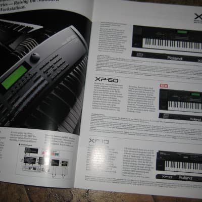 Roland  Keyboard Catalog Vol. 2 Synthesizers and  Keyboards From 1999 image 5