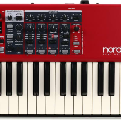 Nord Electro 6D 61 61-key Keyboard  Bundle with On-Stage KPK6500 Keyboard Stand and Bench Pack image 1