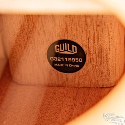 Guild BT-240E Sitka/Mahogany Jumbo Natural Top Baritone Acoustic Guitar w/ Fishman Pickup #9950 image 12