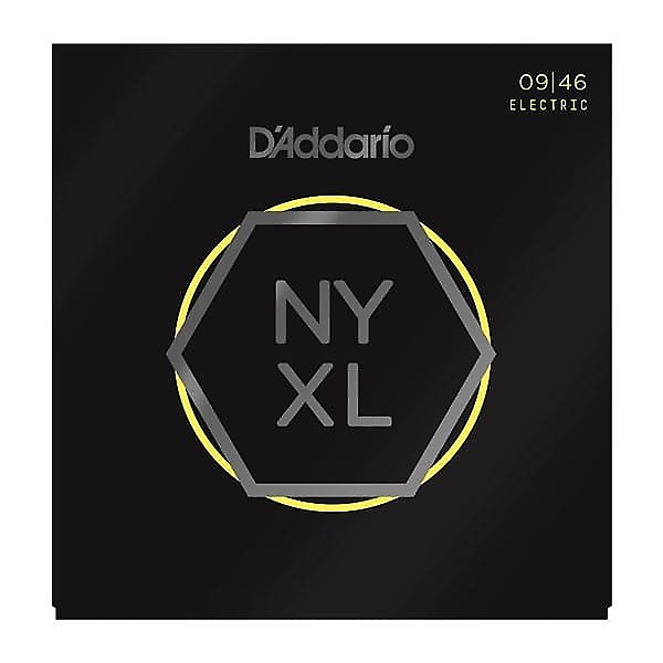 D'Addario NYXL0946 Nickel Wound Electric Guitar Strings, Super Light Top / Regular Bottom Gauge image 1