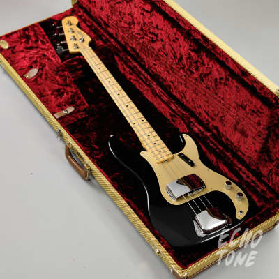 c2018 Fender Precision Bass (AVRI, Black, OHSC) image 4