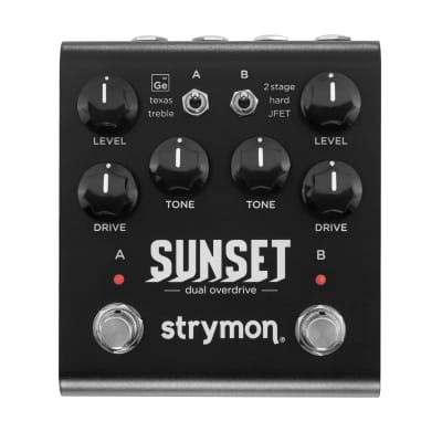 Strymon Sunset Dual Overdrive, Midnight Edition (Black) image 1