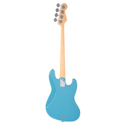 Fender American Professional II Jazz Bass Miami Blue LEFTY image 5