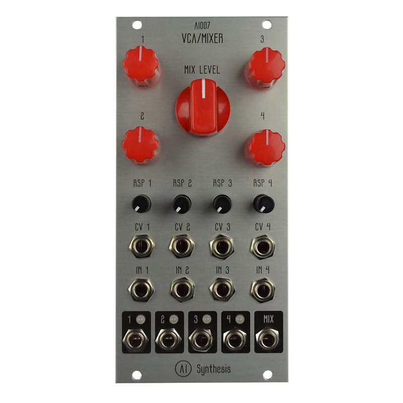AI Synthesis AI007 Quad VCA / Voltage Controlled Mixer Full Kit image 1