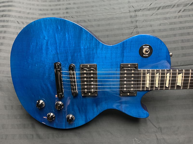 Gibson Les Paul Studio Lite 1993 Trans Blue | Reverb