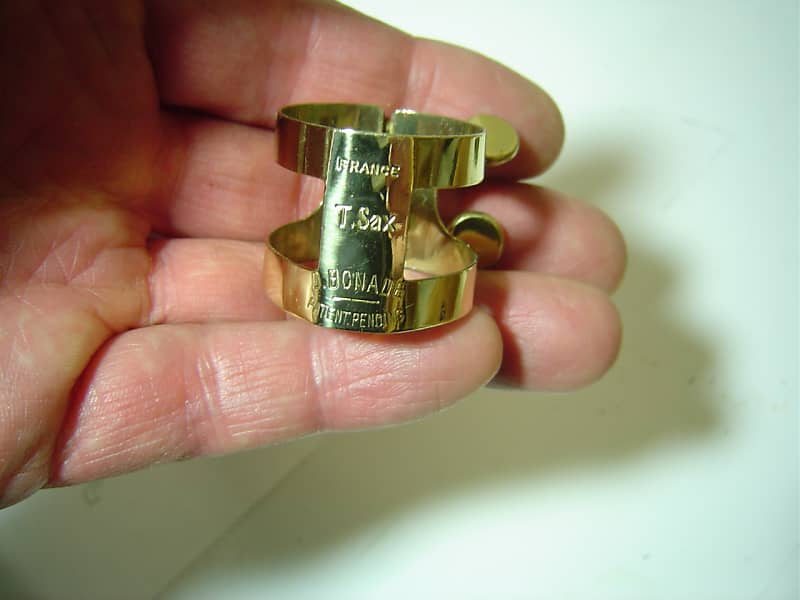 Vintage Bonade Tenor Sax Ligature Mint Condition Reverb