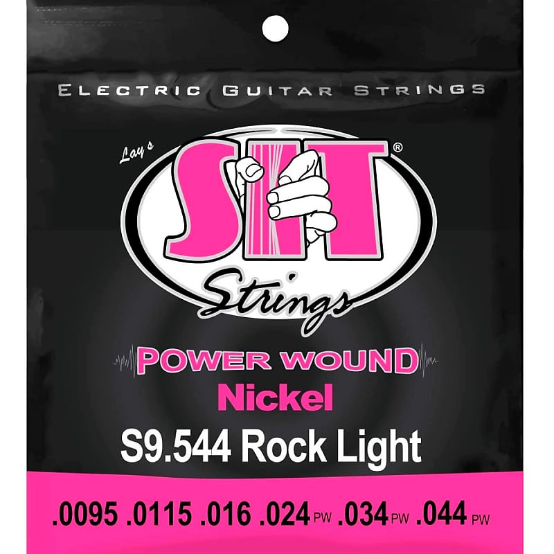 SIT Power Wound-Nickel Electric strings, Rock Light image 1