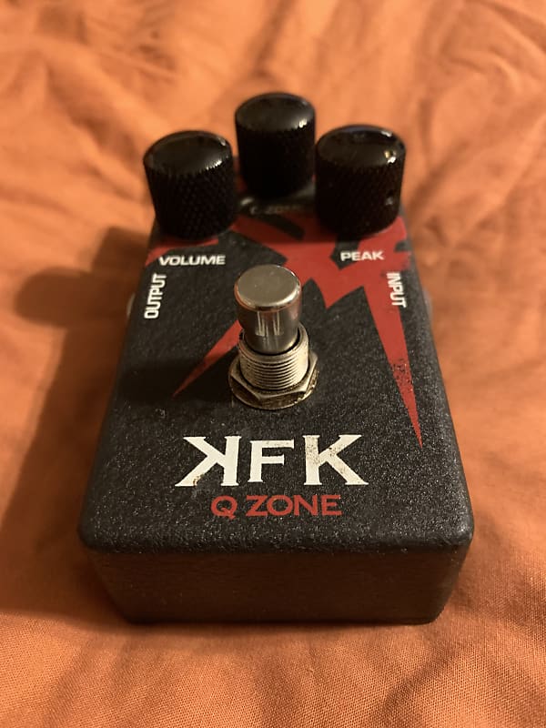 MXR Kerry King Signature KFK Q-Zone QZ1 Crybaby Wah Pedal Black