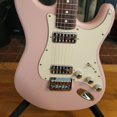 USA  Fender Warmoth Hardtail Stratocaster Shell Pink image 10