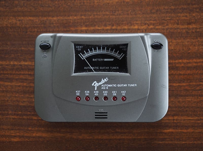 Fender AG6 automatic guitar tuner acoustic + electric, Reverb