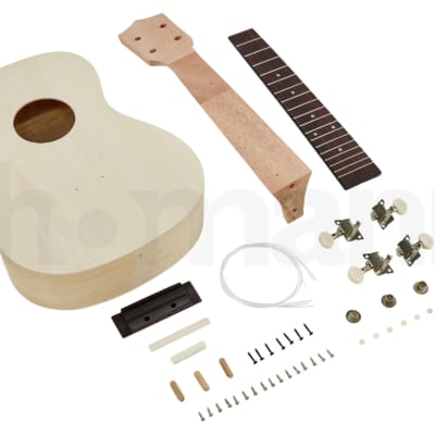 Harley Benton Concert Ukulele Kit - DIY Complete Build Package for sale