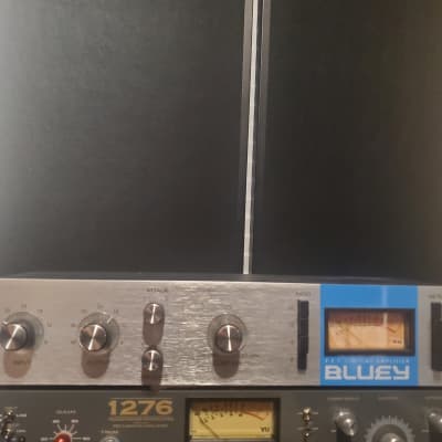 Black Lion Audio 1176 compressor BLUEY - Blue Stripe & Silver | Reverb