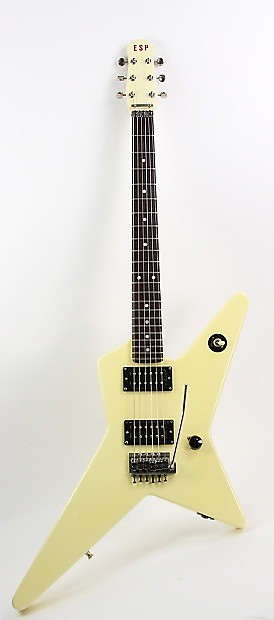 65%OFF【送料無料】 ESP Random Star 1983 White | Reverb ギター