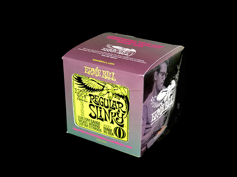 Ernie Ball Regular Slinky 10-46 Electric Guitar Strings - Box of 10 Sets